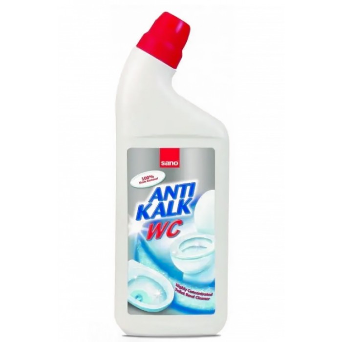 Спрей для удаления известкового налета для унитаза Sano ANTI KALK WC, 750 мл - 